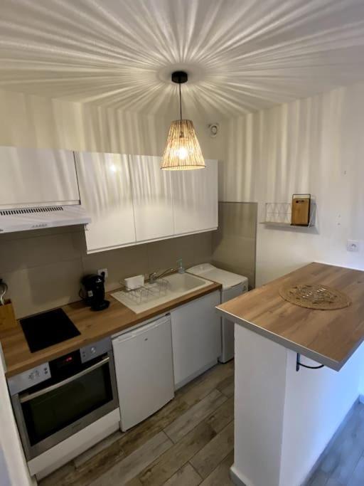 Studio Cabine Avec Jardin Apartment Canet-en-Roussillon Bagian luar foto